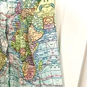 Light In The Box | Tops | Old World Map Long Sleeve Shirt